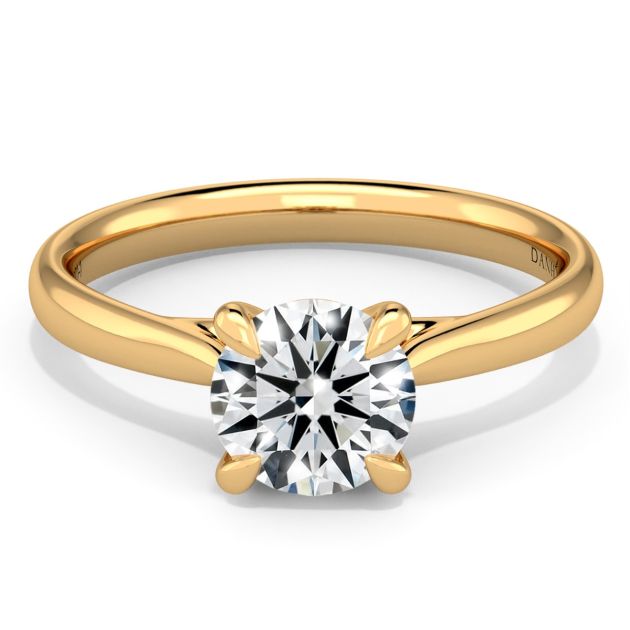 Norme de Danhov  Engagement Ring for Women in 14k Yellow Gold