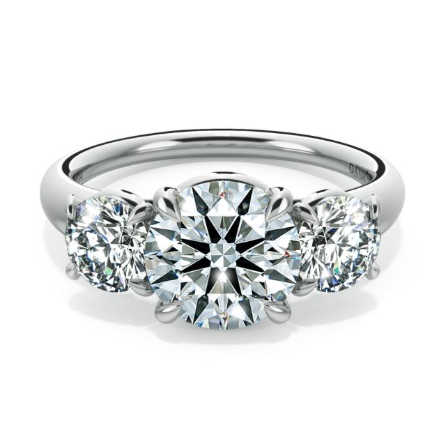 Norme de Danhov  Engagement Ring for Women in Platinum