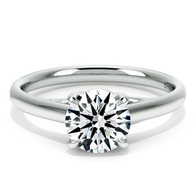 Norme de Danhov  Engagement Ring for Women in 14k White Gold