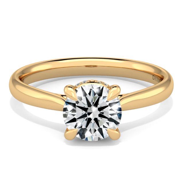 Norme de Danhov  Engagement Ring for Women in 18k Yellow Gold