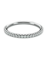 Norme de Danhov Wedding Band in 14k White Gold