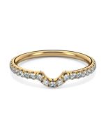 Norme de Danhov Wedding Band in 14k Yellow Gold