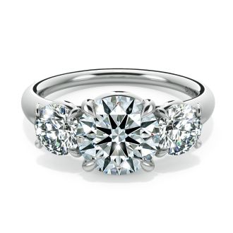 Norme de Danhov  Engagement Ring for Women in 14k  White Gold